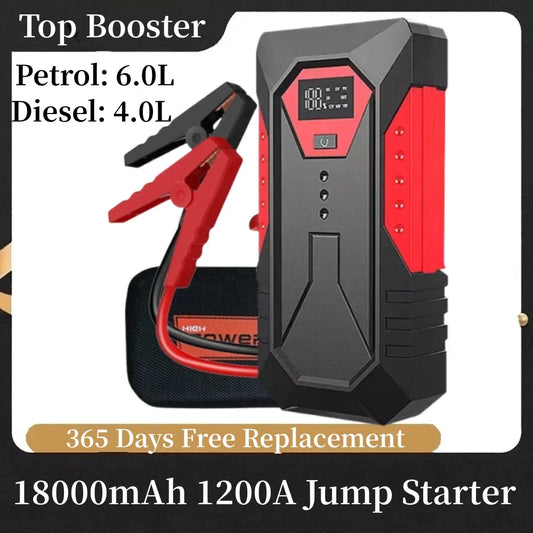 18000mAh Portable Car Jump Starter