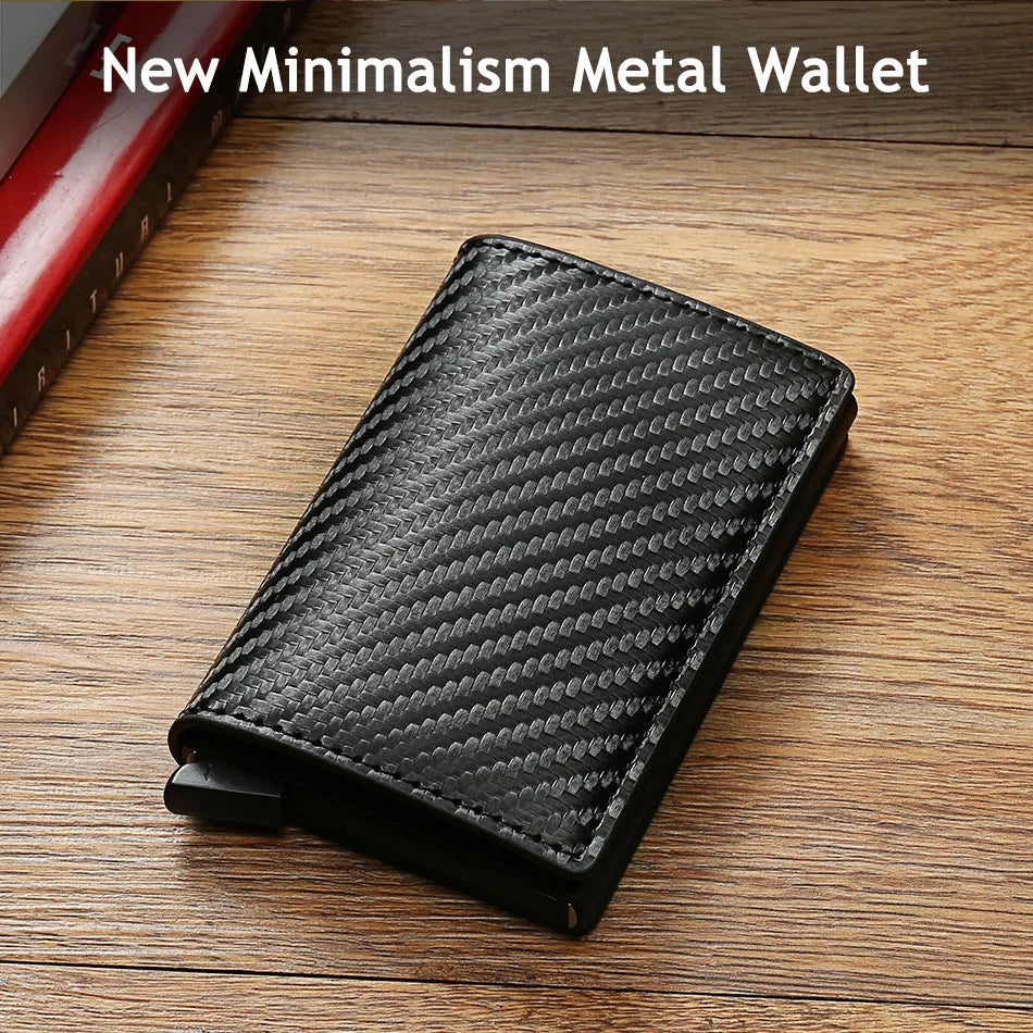 Carbon Fiber Apple Airtag Wallet