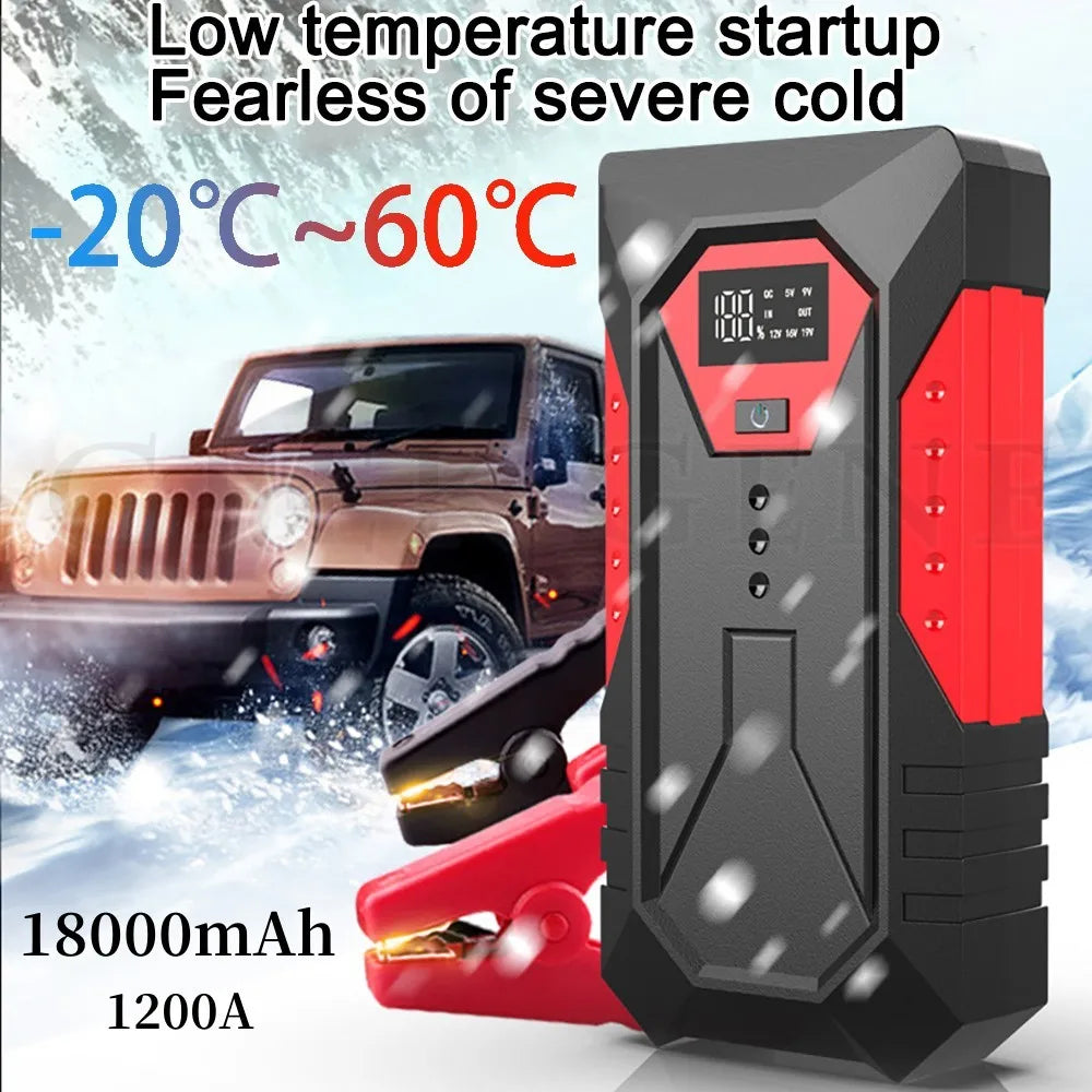 18000mAh Portable Car Jump Starter